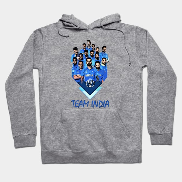 Fasbytes Team Indian Cricket Hoodie by FasBytes